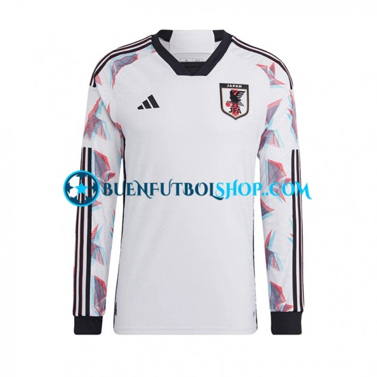 Camiseta de Fútbol Japón World Cup 2022 Segunda Equipación Manga Larga Hombre