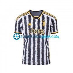 Camiseta de Fútbol Estados Unidos Juventus Dn Vlahovic 9 2023-2024 Primera Equipación Manga Corta Hombre