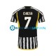 Camiseta de Fútbol Juventus Federico Chiesa 7 2023-2024 Primera Equipación Manga Corta Hombre