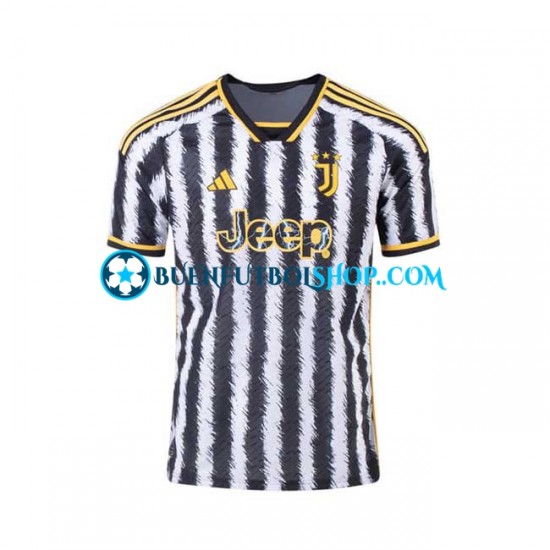 Camiseta de Fútbol Juventus Federico Chiesa 7 2023-2024 Primera Equipación Manga Corta Hombre