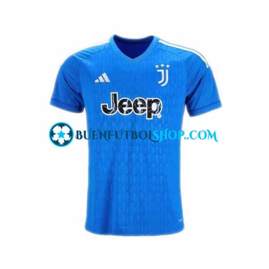 Camiseta de Fútbol Juventus Portero 2023-2024 Primera Equipación Manga Corta Hombre