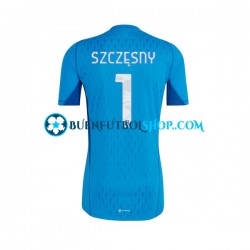 Camiseta de Fútbol Juventus Portero Wojciech Szczesny 1 2023-2024 Primera Equipación Manga Corta Hombre