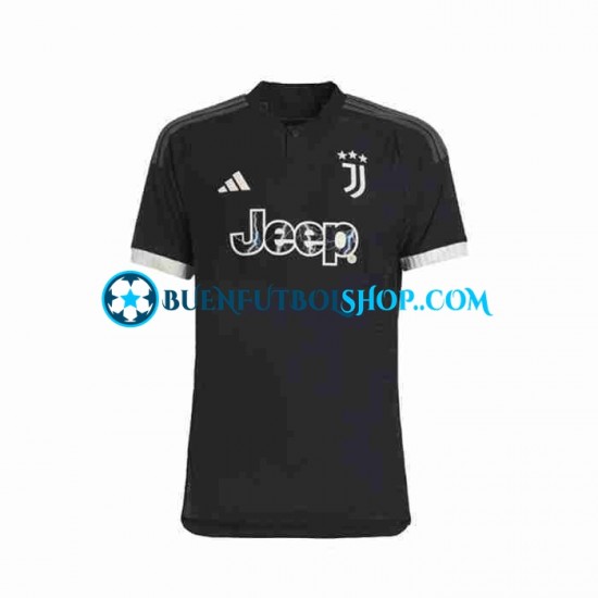 Camiseta de Fútbol Juventus 2023-2024 Tercera Equipación Manga Corta Hombre