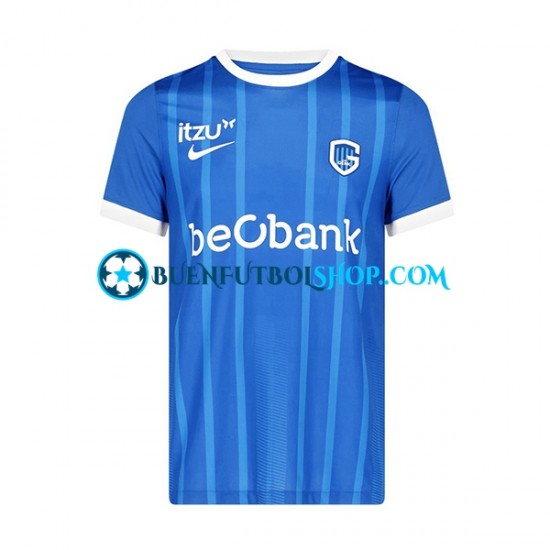 Camiseta de Fútbol KRC Genk 2022-2023 Primera Equipación Manga Corta Hombre