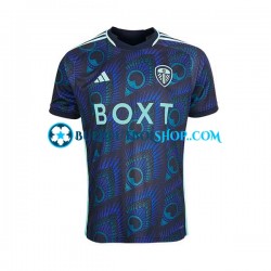 Camiseta de Fútbol Leeds United 2023-2024 Segunda Equipación Manga Corta Hombre