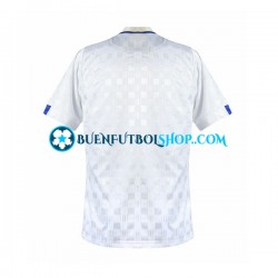 Camiseta de Fútbol Leeds United Retro 1989-1990 Primera Equipación Manga Corta Hombre