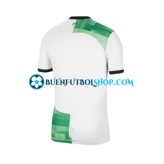 Camiseta de Fútbol Liverpool FC 2023-2024 Segunda Equipación Manga Corta Hombre