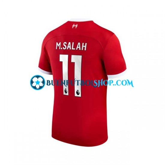 Camiseta de Fútbol Liverpool M.Salah 11 2023-2024 Primera Equipación Manga Corta Hombre