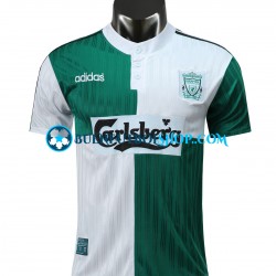 Camiseta de Fútbol Liverpool Retro 1995 Segunda Equipación Manga Corta Hombre
