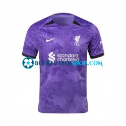 Camiseta de Fútbol Liverpool 2023-2024 Tercera Equipación Manga Corta Hombre