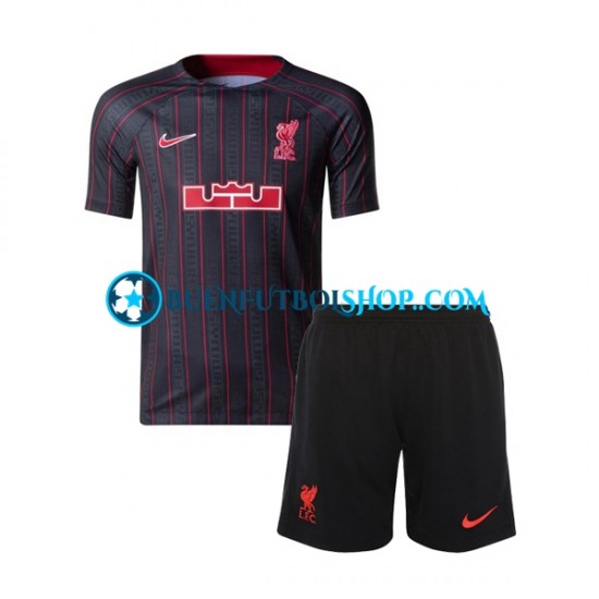 Camiseta de Fútbol Liverpool x LeBron James 2022-2023 Primera Equipación Manga Corta Niño