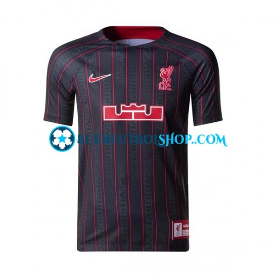 Camiseta de Fútbol Liverpool x LeBron James 2022-2023 Primera Equipación Manga Corta Hombre