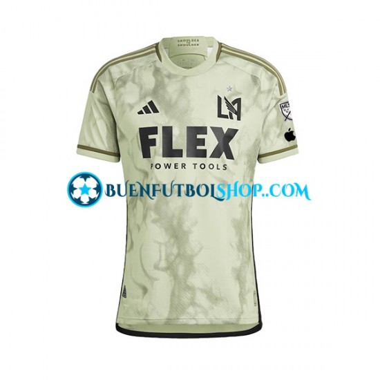 Camiseta de Fútbol Los Angeles FC 2023 Segunda Equipación Manga Corta Hombre