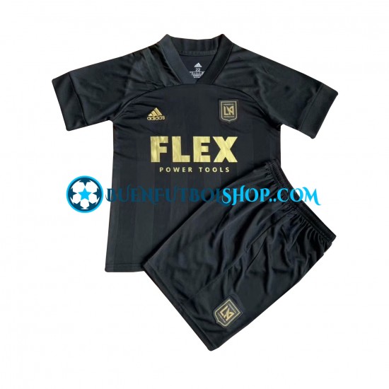 Camiseta de Fútbol Los Angeles FC 2021-2022 Primera Equipación Manga Corta Niño