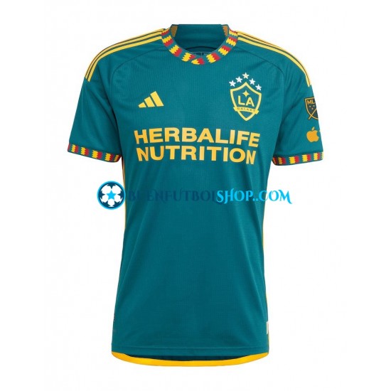 Camiseta de Fútbol Los Angeles Galaxy 2023-2024 Segunda Equipación Manga Corta Hombre