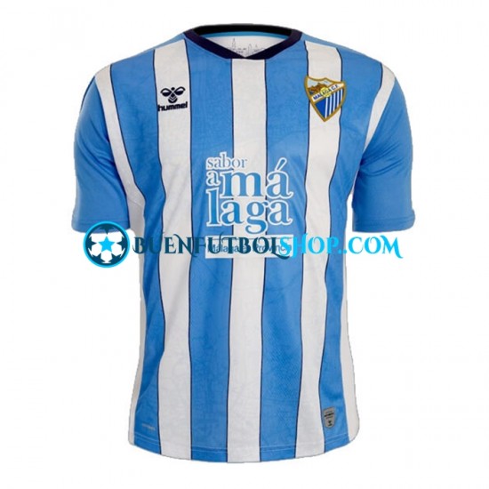 Camiseta de Fútbol Málaga CF 2022-2023 Primera Equipación Manga Corta Hombre