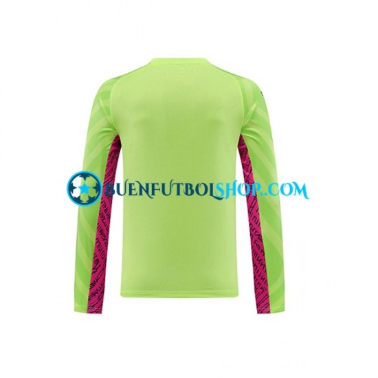 Camiseta de Fútbol Manchester City Portero 2023-2024 Tercera Equipación Manga Larga Hombre