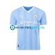 Camiseta de Fútbol Manchester City Haaland 9 2023-2024 Primera Equipación Manga Corta Hombre