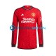 Camiseta de Fútbol Manchester United 2023-2024 Primera Equipación Manga Larga Hombre