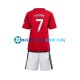 Camiseta de Fútbol Manchester United Mount 7 2023-2024 Primera Equipación Manga Corta Niño