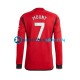 Camiseta de Fútbol Manchester United Mount 7 2023-2024 Primera Equipación Manga Larga Hombre