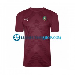 Camiseta de Fútbol Marruecos Portero 2022 Primera Equipación Manga Corta Hombre