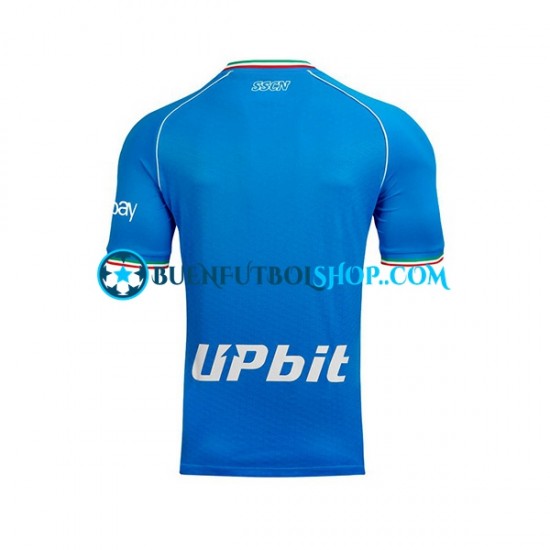 Camiseta de Fútbol Napoli 2023-2024 Primera Equipación Manga Corta Hombre