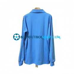 Camiseta de Fútbol Napoli Retro 1987 1988 Primera Equipación Manga Larga Hombre