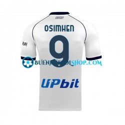 Camiseta de Fútbol Napoli OSIMHEN 9 2023-2024 Segunda Equipación Manga Corta Hombre