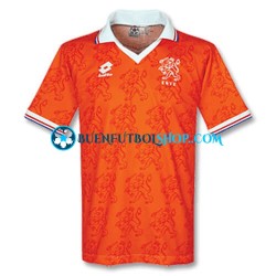 Camiseta de Fútbol Países Bajos Retro 1996 Primera Equipación Manga Corta Hombre