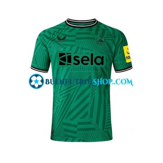 Camiseta de Fútbol Newcastle United 2023-2024 Segunda Equipación Manga Corta Hombre