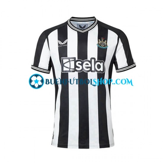 Camiseta de Fútbol Newcastle United 2023-2024 Primera Equipación Manga Corta Hombre