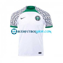 Camiseta de Fútbol Nigeria 2022 Segunda Equipación Manga Corta Hombre