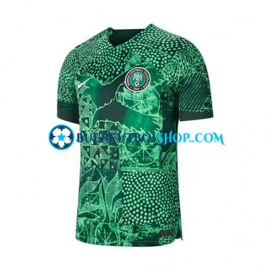 Camiseta de Fútbol Nigeria 2022 Primera Equipación Manga Corta Hombre