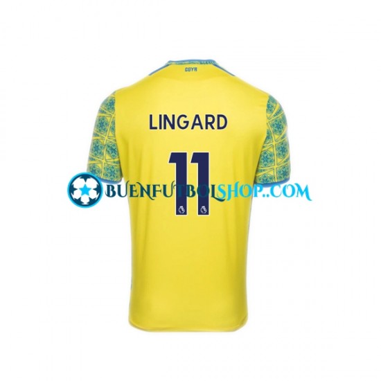 Camiseta de Fútbol Nottingham Forest Jesse Lingard 11 2022-2023 Segunda Equipación Manga Corta Hombre