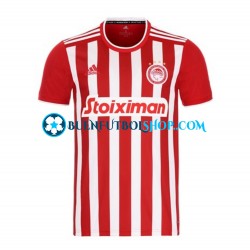 Camiseta de Fútbol Olympiacos 2021-2022 Primera Equipación Manga Corta Hombre
