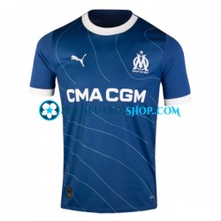 Camiseta de Fútbol Olympique de Marsella 2023-2024 Segunda Equipación Manga Corta Hombre Camiseta de Fútbol Olympique de Marsella 2023-2024 Segunda Equipación Manga Corta Hombre