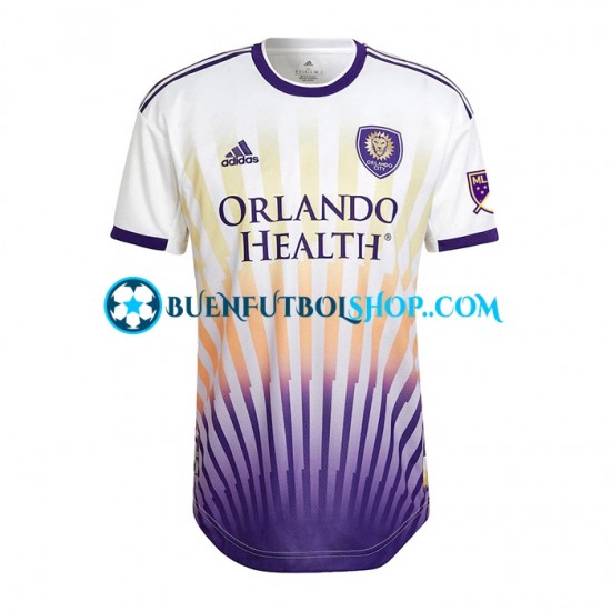 Camiseta de Fútbol Orlando City 2022-2023 Segunda Equipación Manga Corta Hombre