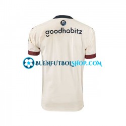 Camiseta de Fútbol PSV Eindhoven 2023-2024 Segunda Equipación Manga Corta Hombre