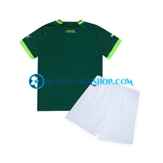 Camiseta de Fútbol Palmeiras 2023-2024 Primera Equipación Manga Corta Niño