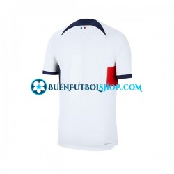 Camiseta de Fútbol Paris Saint-Germain 2023-2024 Segunda Equipación Manga Corta Hombre