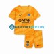 Camiseta de Fútbol Paris Saint-Germain Portero DONNARUMMA 99 2023-2024 Segunda Equipación Manga Corta Niño