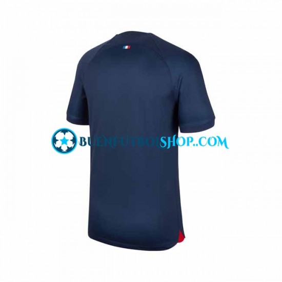 Camiseta de Fútbol Paris Saint-Germain 2023-2024 Primera Equipación Manga Corta Hombre