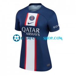 Camiseta de Fútbol Paris Saint-Germain 2022-2023 Primera Equipación Manga Corta para Mujer