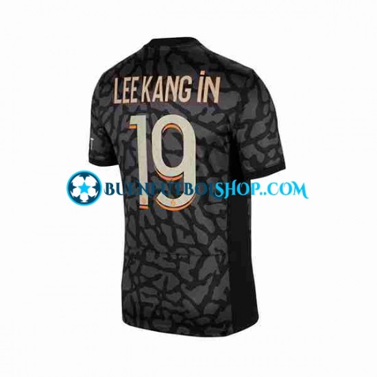 Camiseta de Fútbol Paris Saint-Germain Lee Kang In 19 2023-2024 Tercera Equipación Manga Corta Hombre