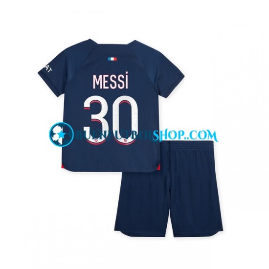 Camiseta de Fútbol Paris Saint-Germain Lionel Messi 30 2023-2024 Primera Equipación Manga Corta Niño