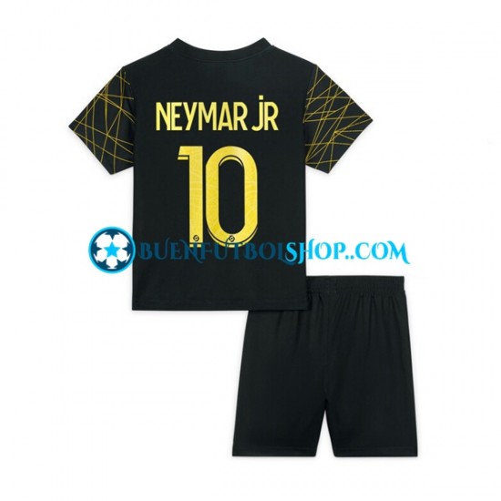 Camiseta de Fútbol Paris Saint-Germain Neymar JR 10 2022-2023 Cuarta Equipación Manga Corta Niño