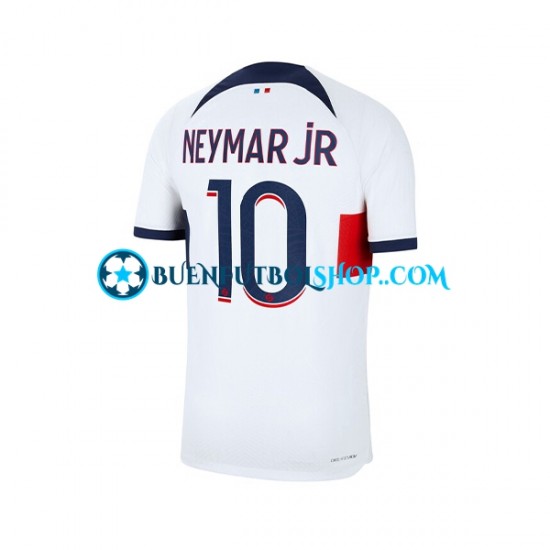 Camiseta de Fútbol Paris Saint-Germain Neymar Jr 10 2023-2024 Segunda Equipación Manga Corta Hombre