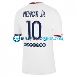 Camiseta de Fútbol Paris Saint-Germain Neymar Jr 10 2021-2022 Cuarta Equipación Manga Corta Hombre