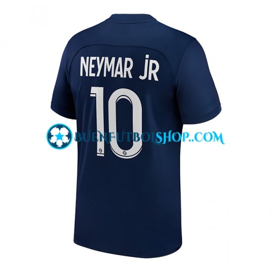 Camiseta de Fútbol Paris Saint-Germain Neymar Jr 10 2022-2023 Primera Equipación Manga Corta Hombre